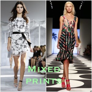Mixed Prints for Spring