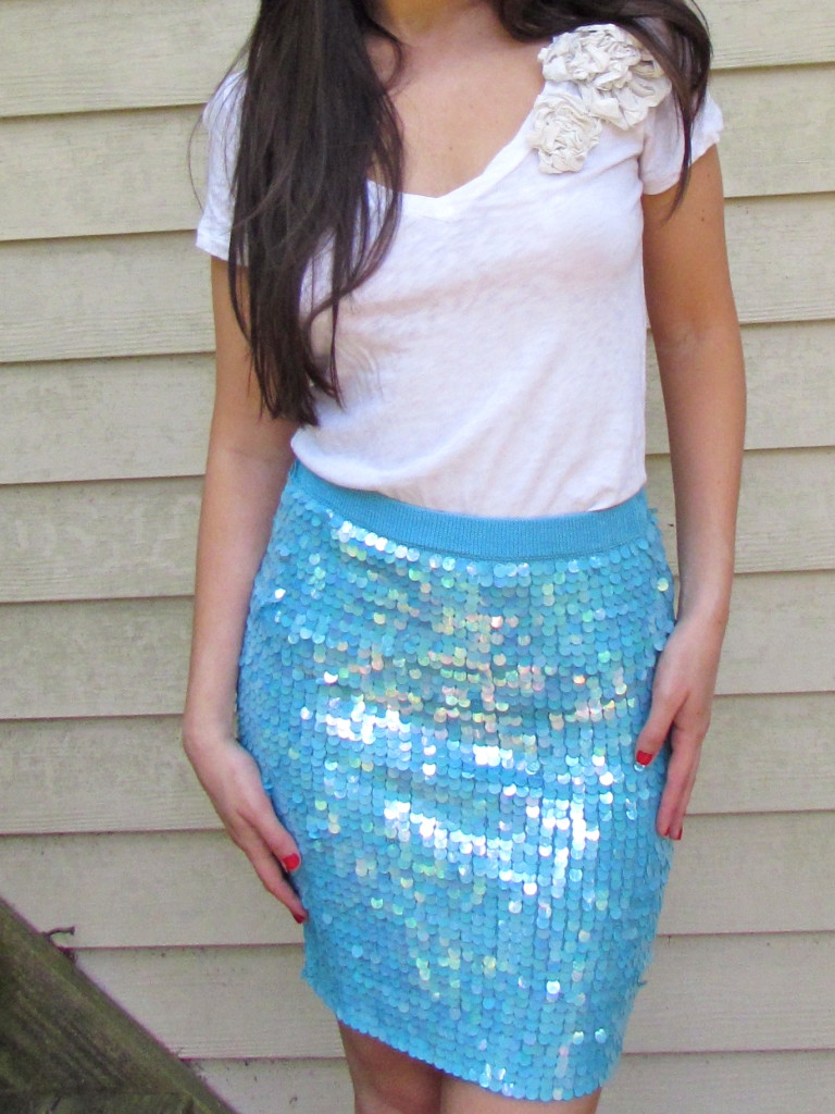 Sequin Skirt