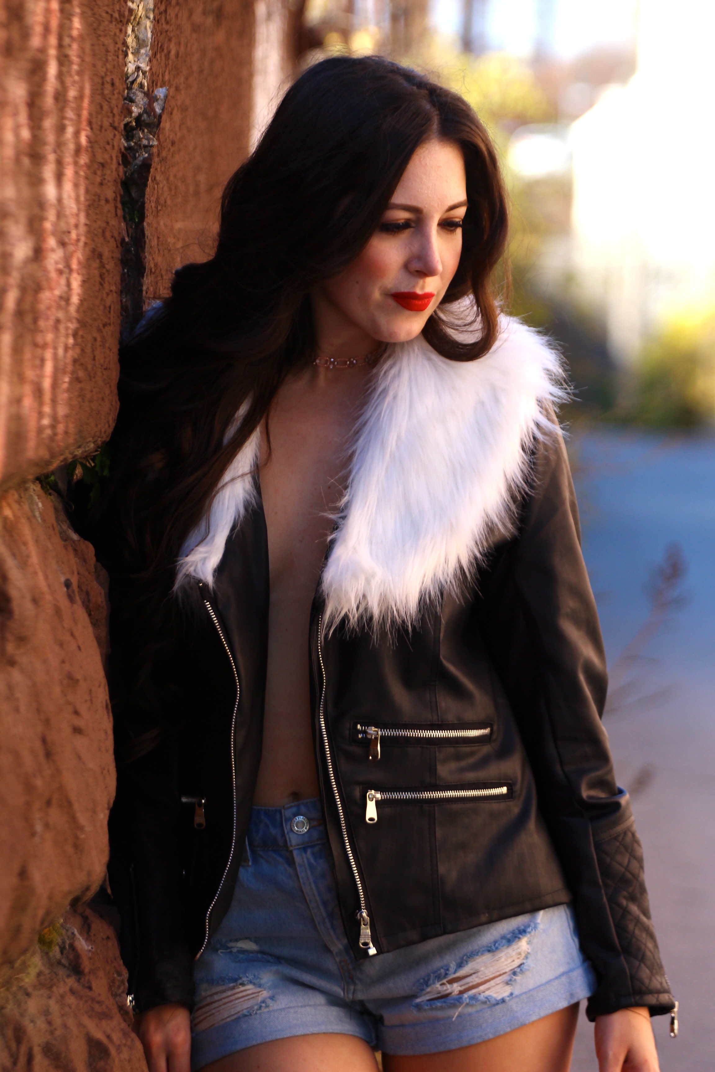 faux fur fall fashion