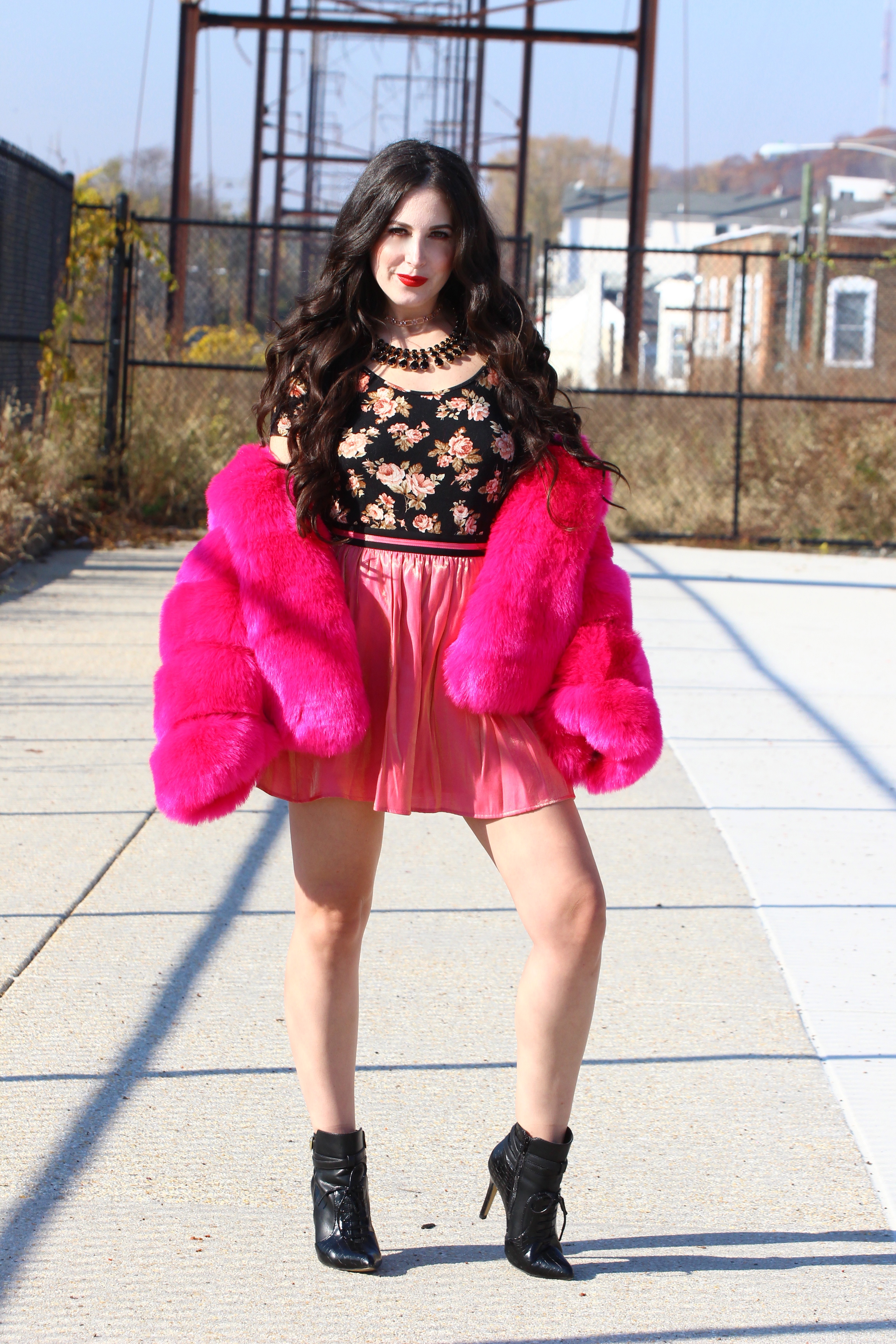 faux fur fall fashion