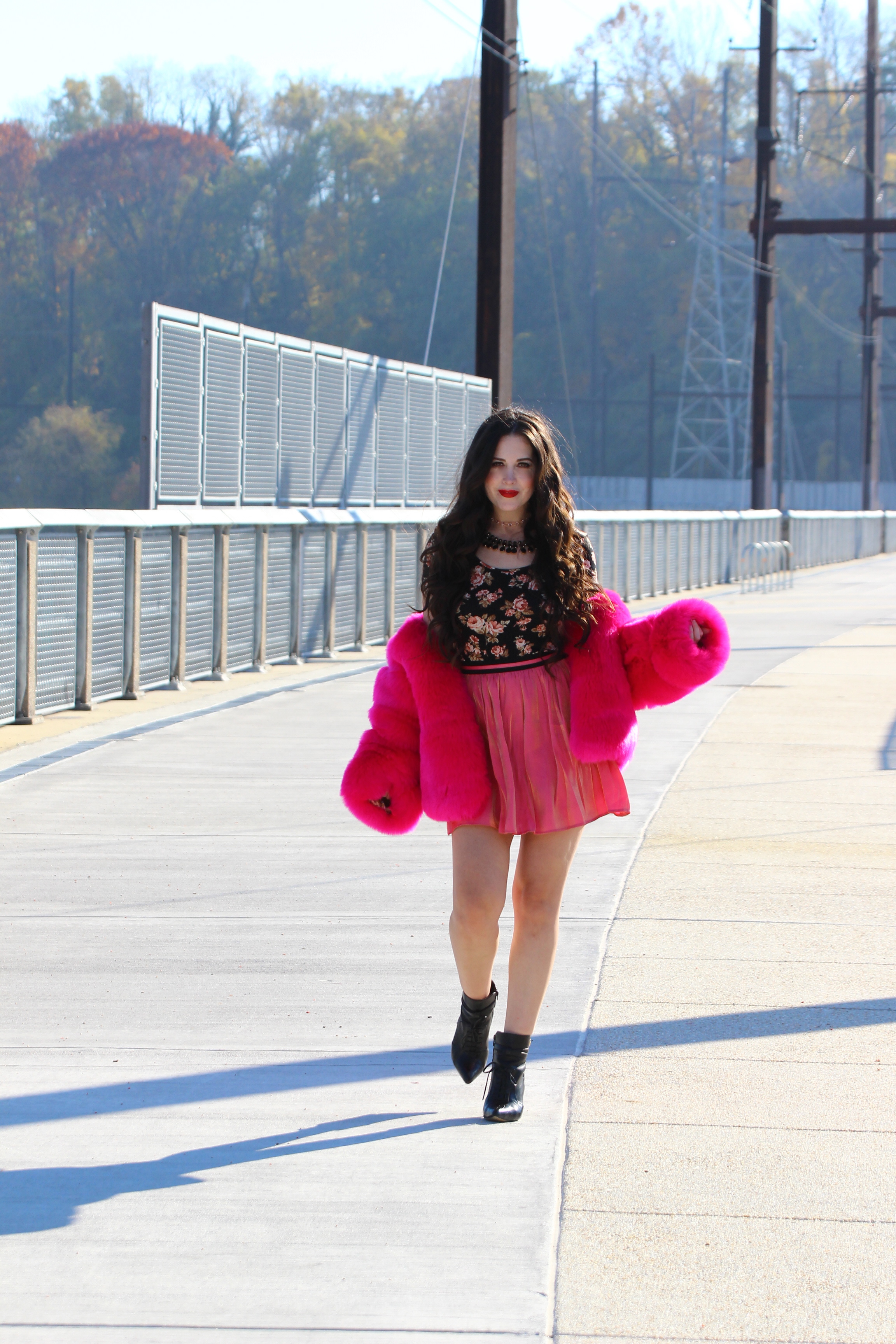 faux fur fall fashion