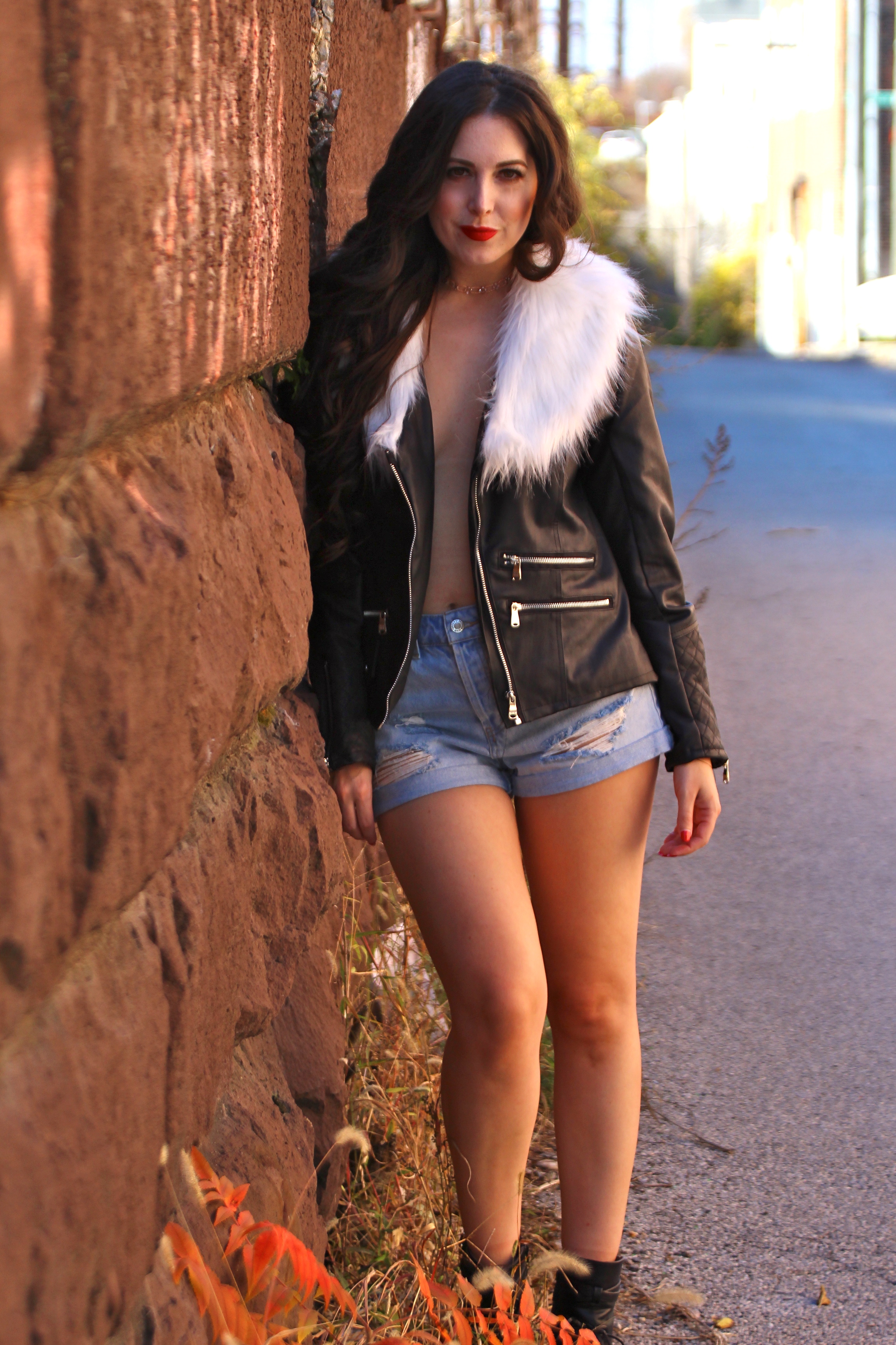 faux fur fall fashion