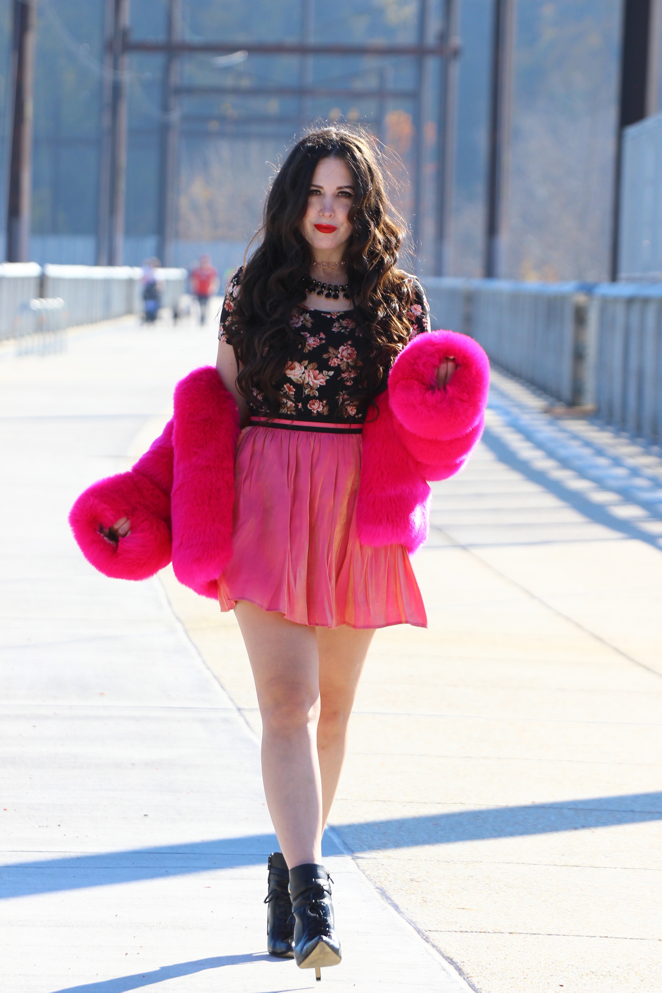 faux fur fall fashion